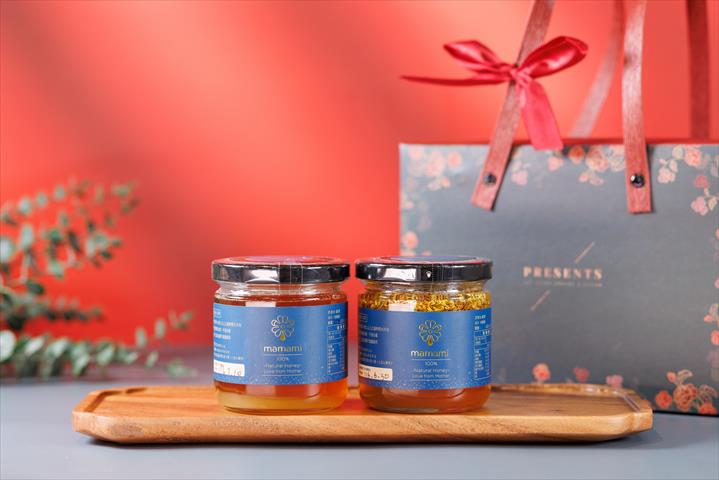 蜂產品-蜂蜜 - 花成蜜就禮盒(紅色盒) 產品圖片（圖片編號 964357）